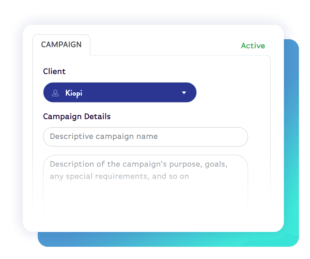 detalhes da campanha