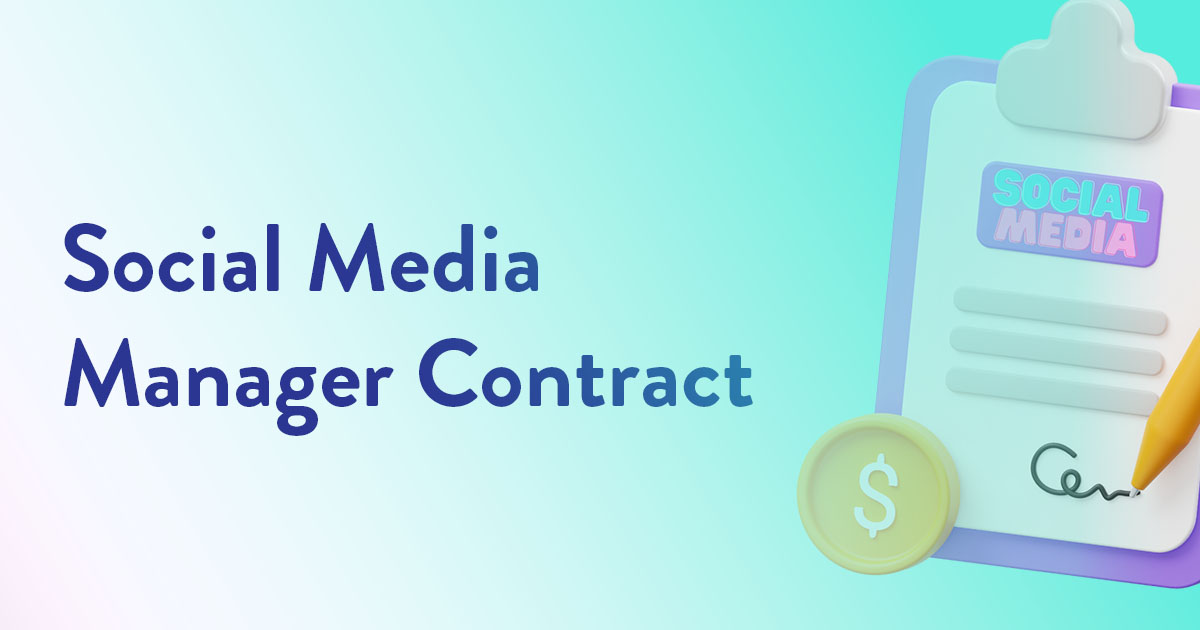 Social Media Manager Contract
