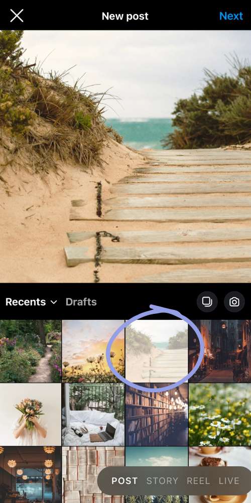 how to add music to an instagram post